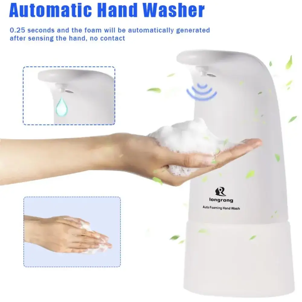 Automatic Foam Soap Dispenser With Smart Sensor Auto-Induction Hand Washing Device