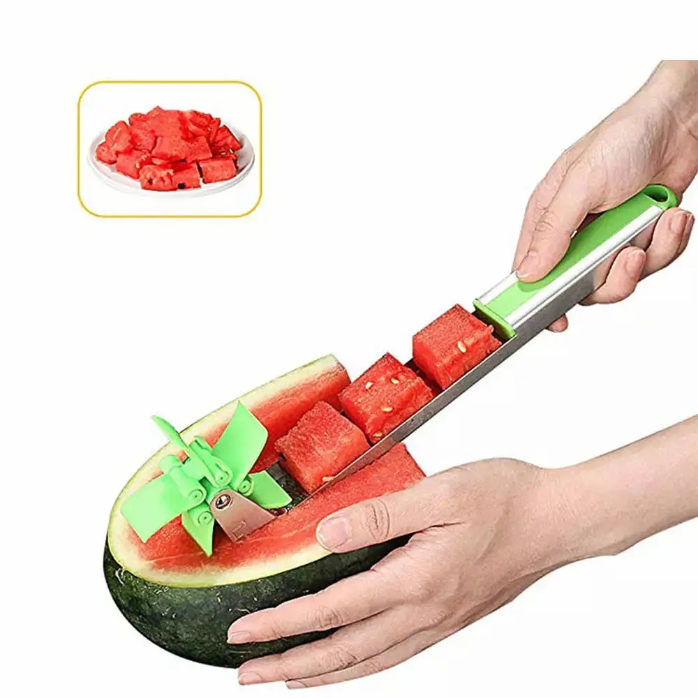 Stainless Steel Watermelon Cutter Multi Melon Slicer Cutting Machine (6)