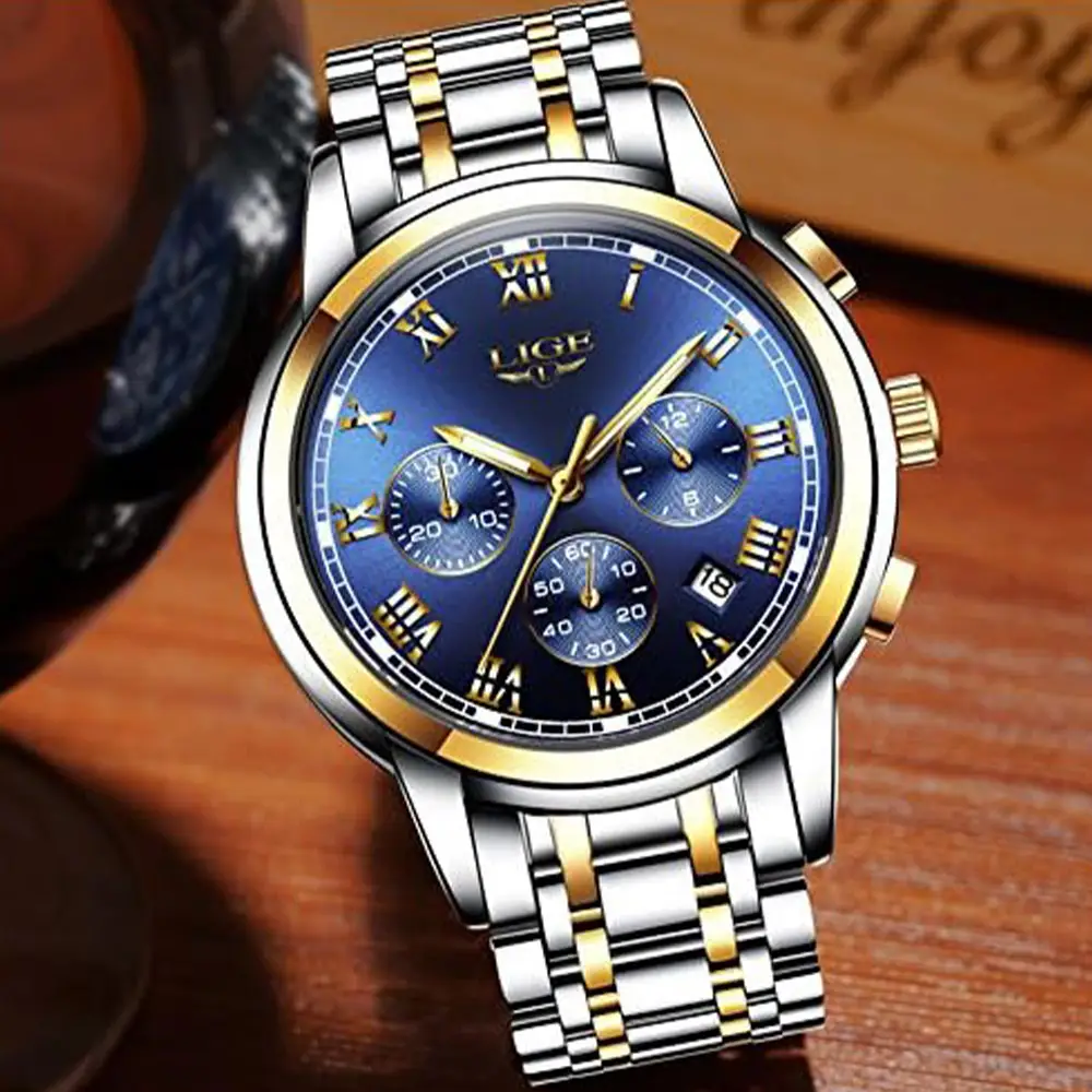 Men's Quartz Watch Fashion Sports Watch (3)