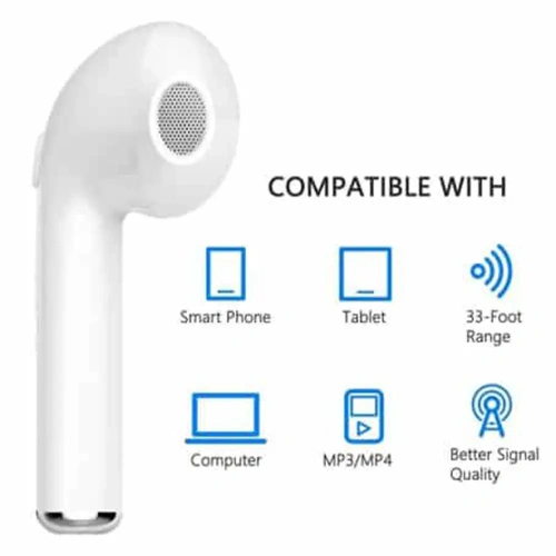 I7 TWS Bluetooth Headset Earphones Stereo Wireless Headphones Earbuds Online Shopping Sri Lanka Electronics Gadget Clothes Phones cyberexpress.lk