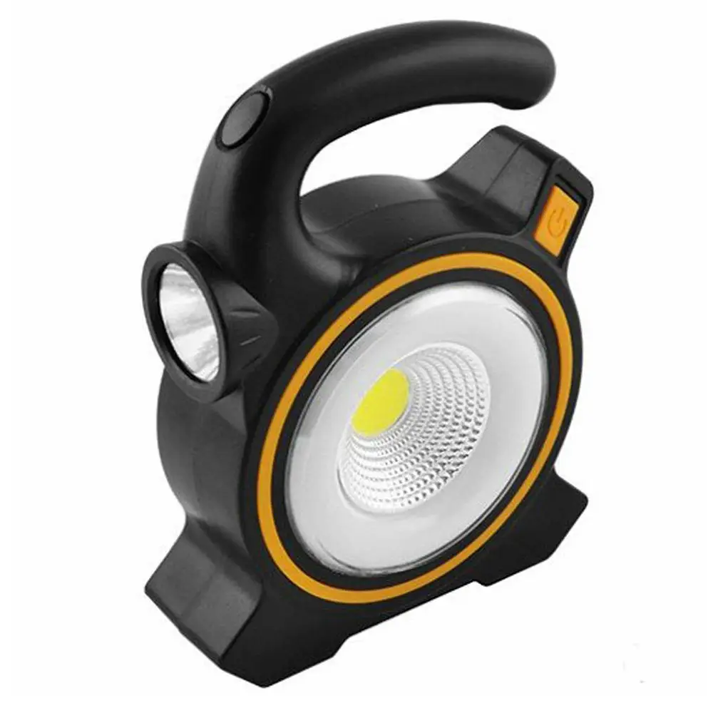 Solar & Rechargeable COB LED USB Rechargeable Work Light Emergency Lamp Torch (3)