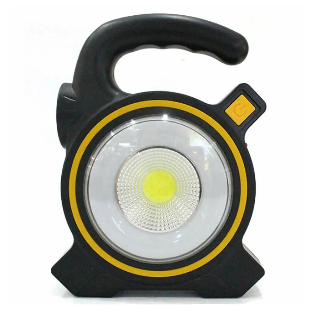 Solar & Rechargeable COB LED USB Rechargeable Work Light Emergency Lamp Torch (4)