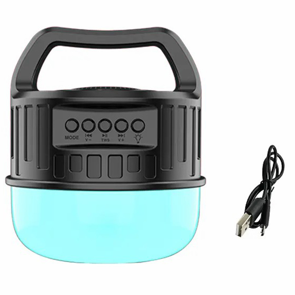 ZQS1450 Rechargeable Portable Lamp with Super Bass Bluetooth Speaker Rechargeable Light SD Card, USB, Mic, TWS Support (3)