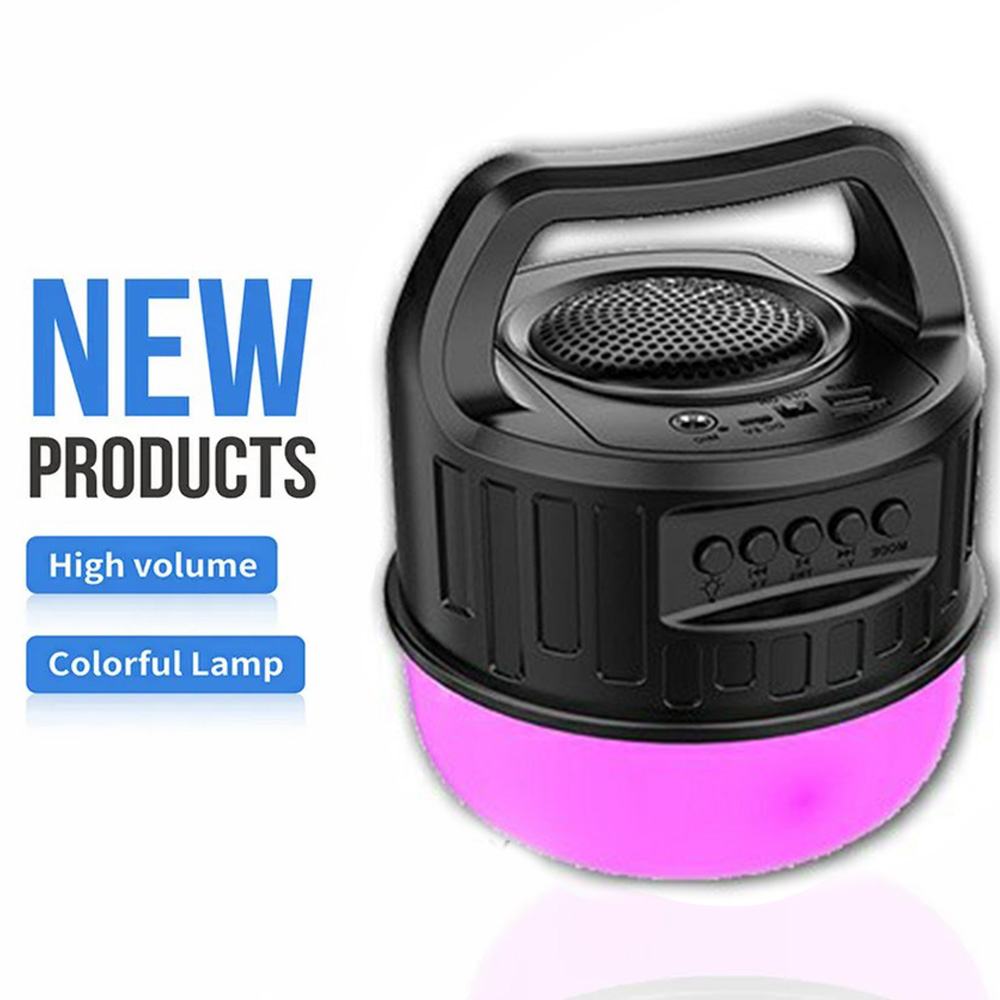 ZQS1450 Rechargeable Portable Lamp with Super Bass Bluetooth Speaker Rechargeable Light SD Card, USB, Mic, TWS Support (7)