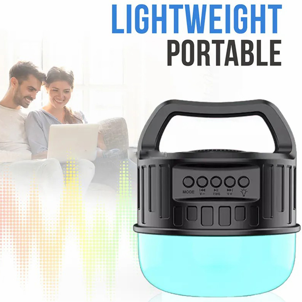 ZQS1450 Rechargeable Portable Lamp with Super Bass Bluetooth Speaker Rechargeable Light SD Card, USB, Mic, TWS Support (8)