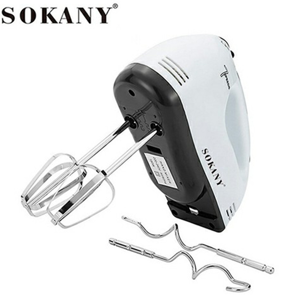 7 Speed Lightweight Sokany SK-133 Hand Mixer 180w Egg Beater