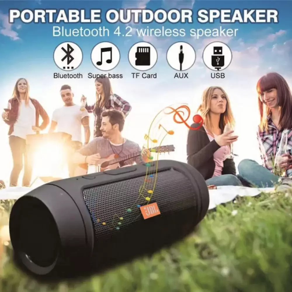 Charge Mini Wireless Bluetooth Speaker with FM Radio SD Card USB SUpported (2)