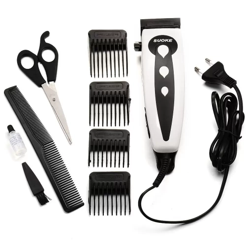 Suoke Professional Hair Clipper Shaver Trimmer Kit For Men Women Hair And Beard Cutting Machine (2)