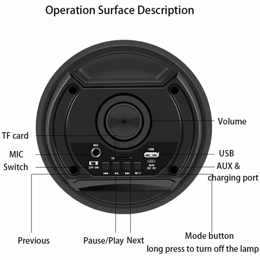 ZQS-4209 Super Bass Wireless Speaker with Remote Bluetooth Karoake Speaker with Mic Jack Fm Radio USB SD Card Slot (13)