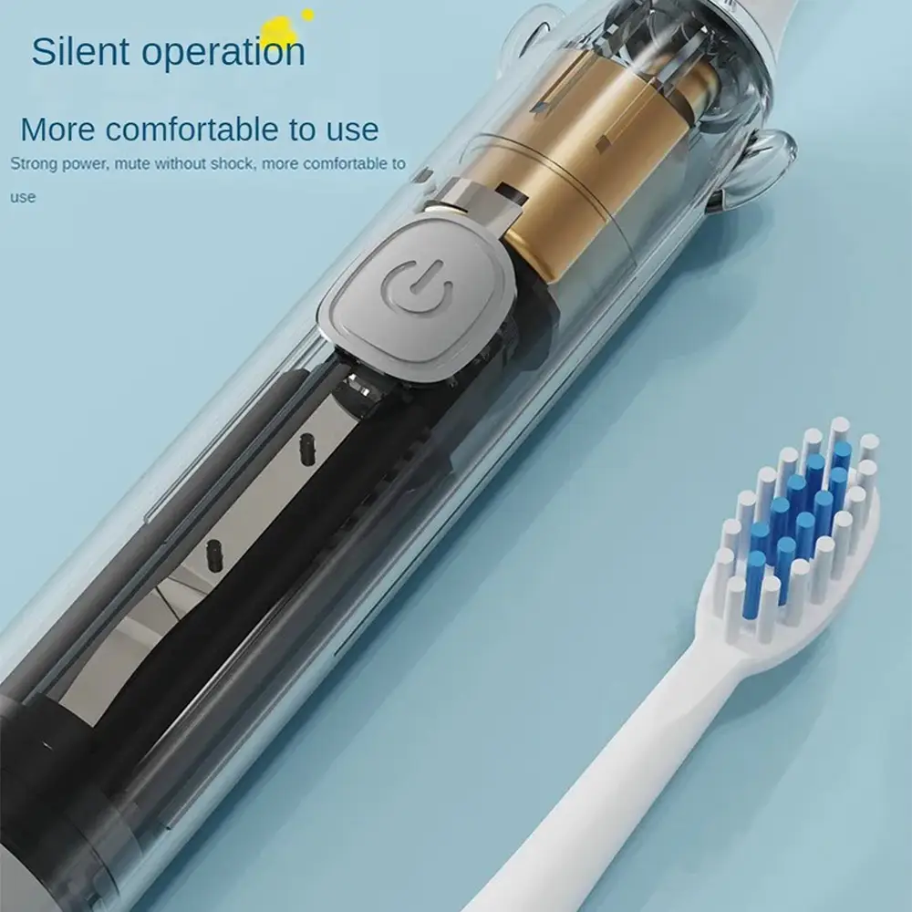 5 Modes Rechargeable Kids Toothbrush Cartoon Pattern Kids With Replace The Toothbrush Head Ultrasonic Electric Toothbrush (7)