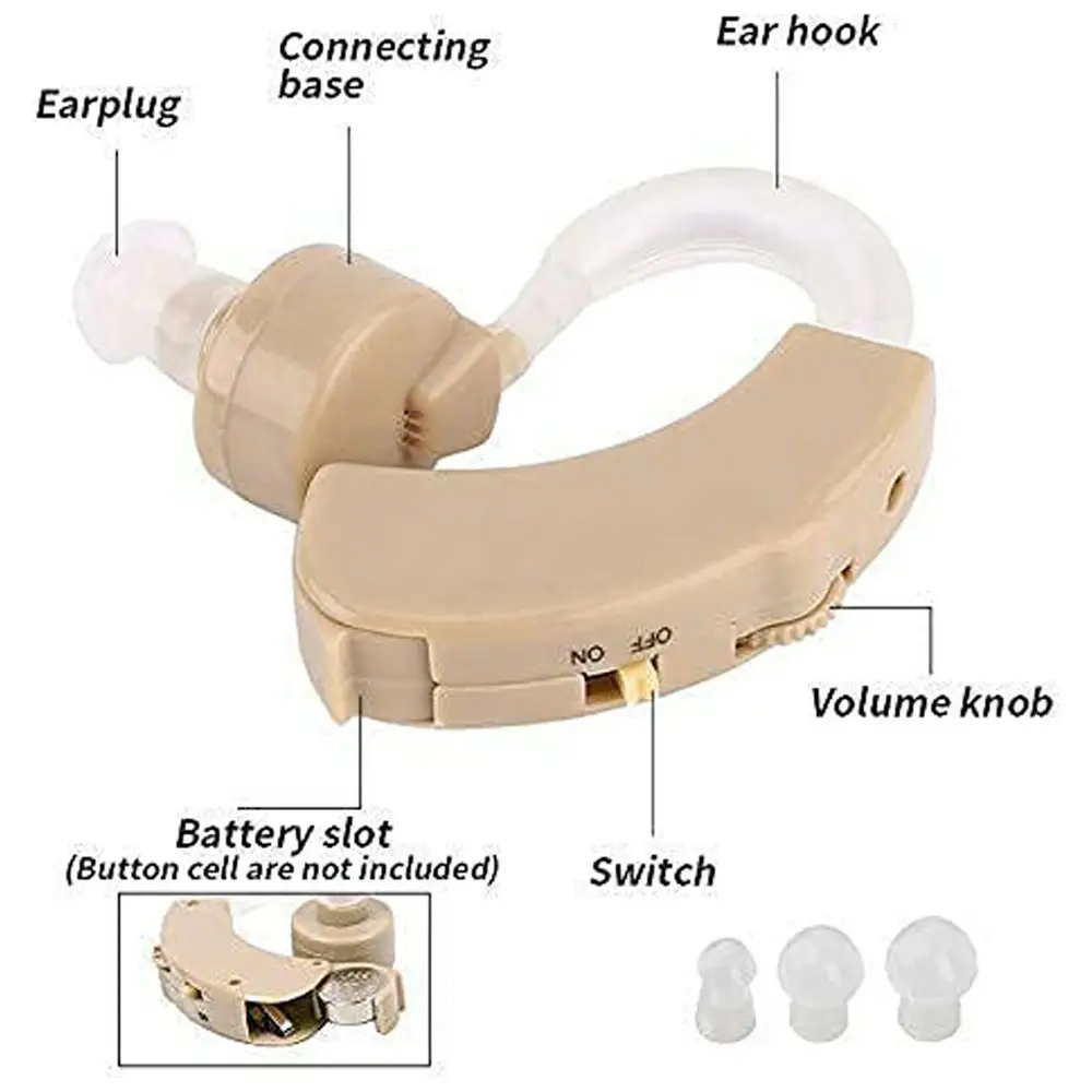 Cyber Sonic Hearing Aids High Performance Hearing Aid Adjustable Volume Amplifier (12)